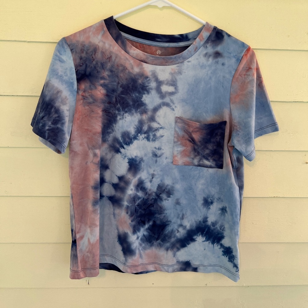 WALLFLOWER Super Soft Tie-Dye Basic Women's Short Sleeve Tee